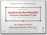2017 Michel Niellon, Chassagne Montrachet 1er Cru La Maltroie Ro
